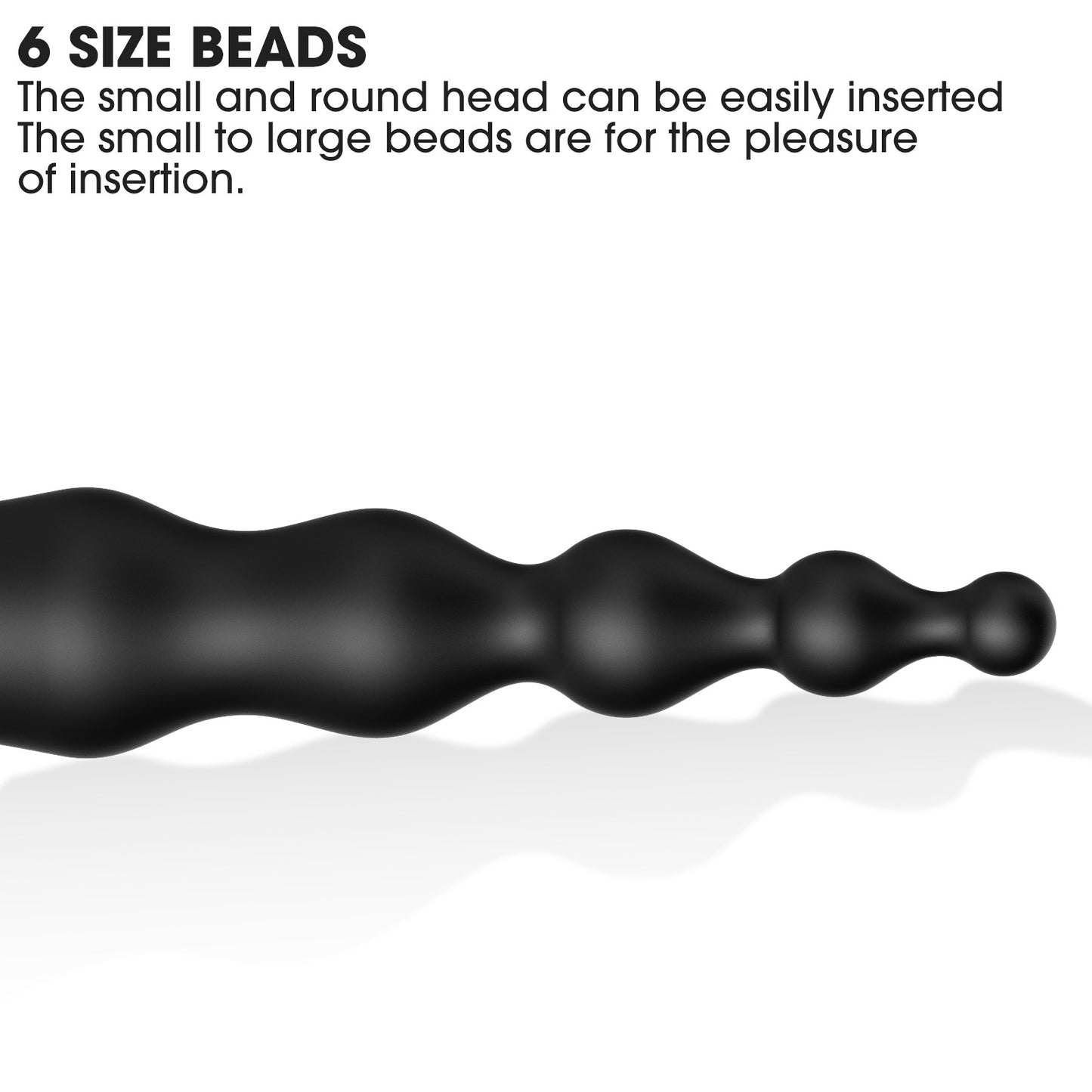 Gay Toys 10 Modes Powerful Silicone Vibrating AnalBeads